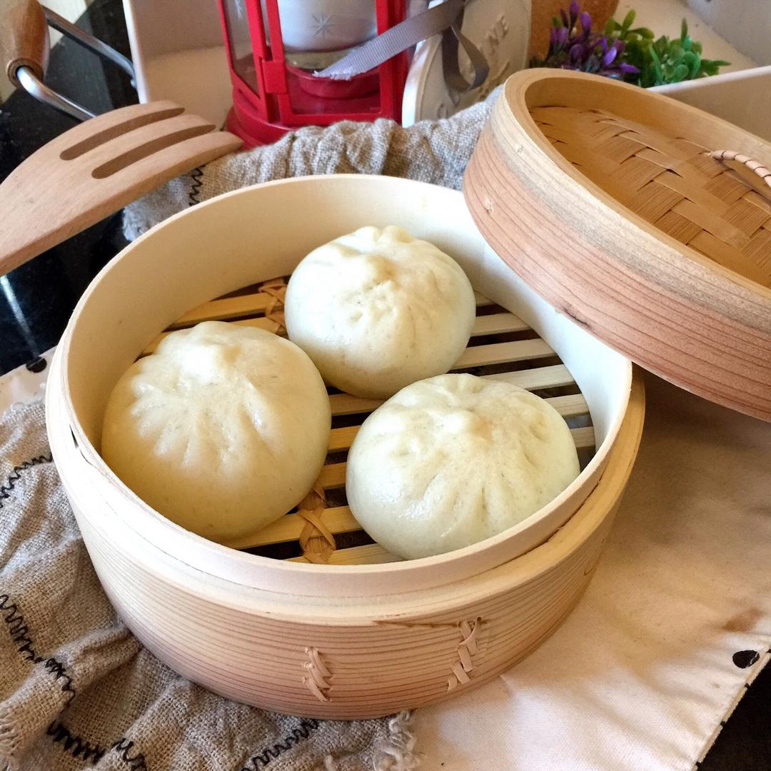 【好吃不骚的】梅干菜鸭肉包
