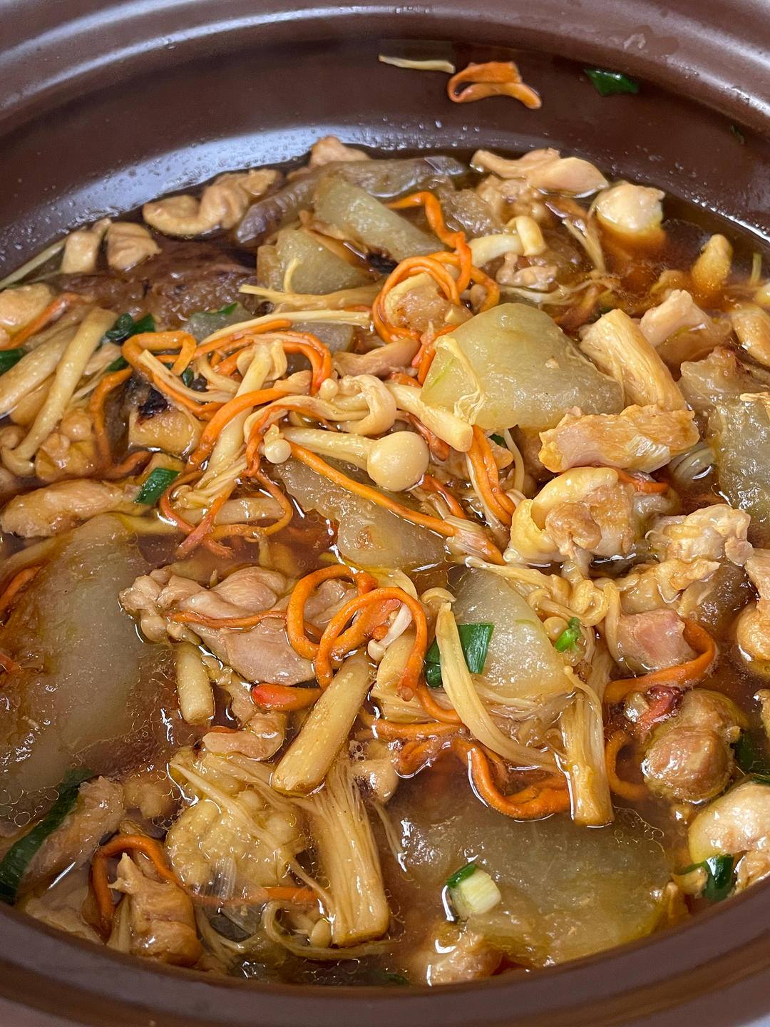 冬瓜桑拿鸡(顺德名菜)