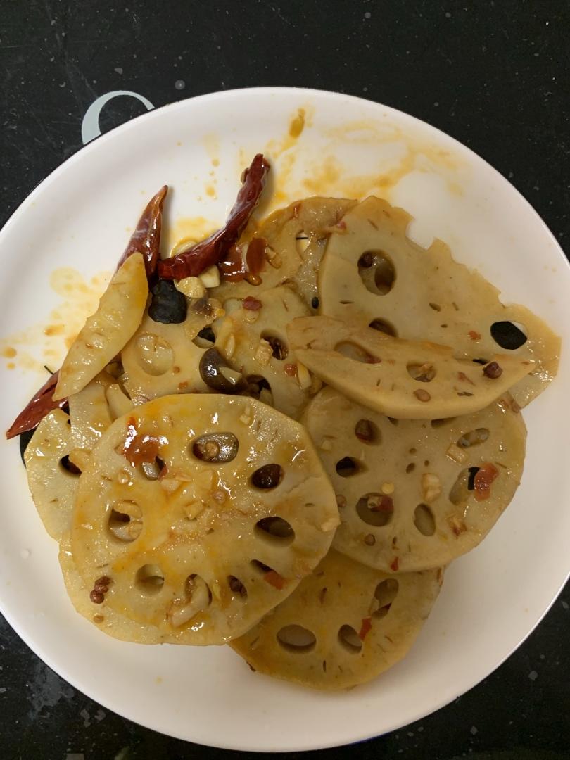 辣炒藕片