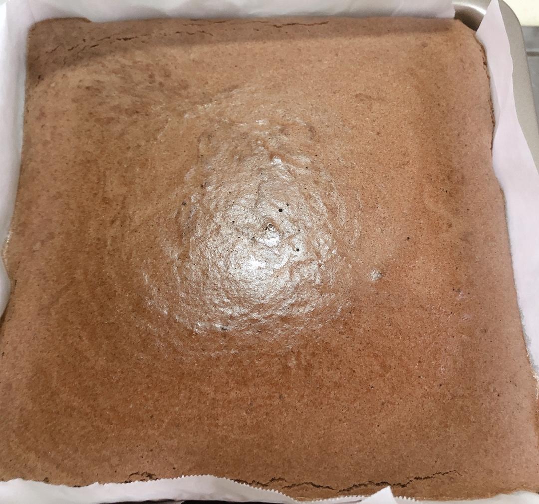 超细腻❗️巧克力可可古早蛋糕