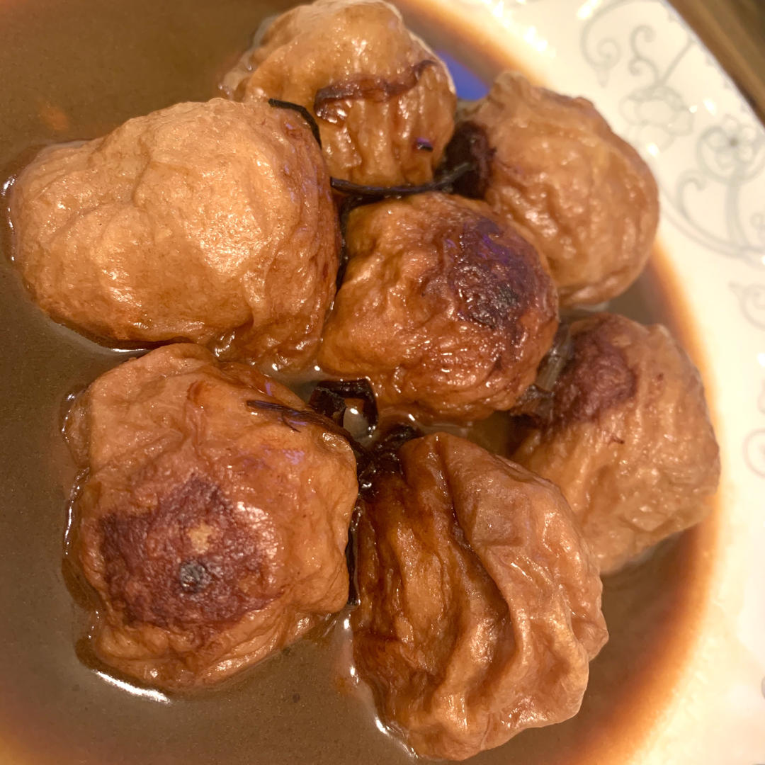 【上海本帮菜】油面筋塞肉（汤汁超下饭）