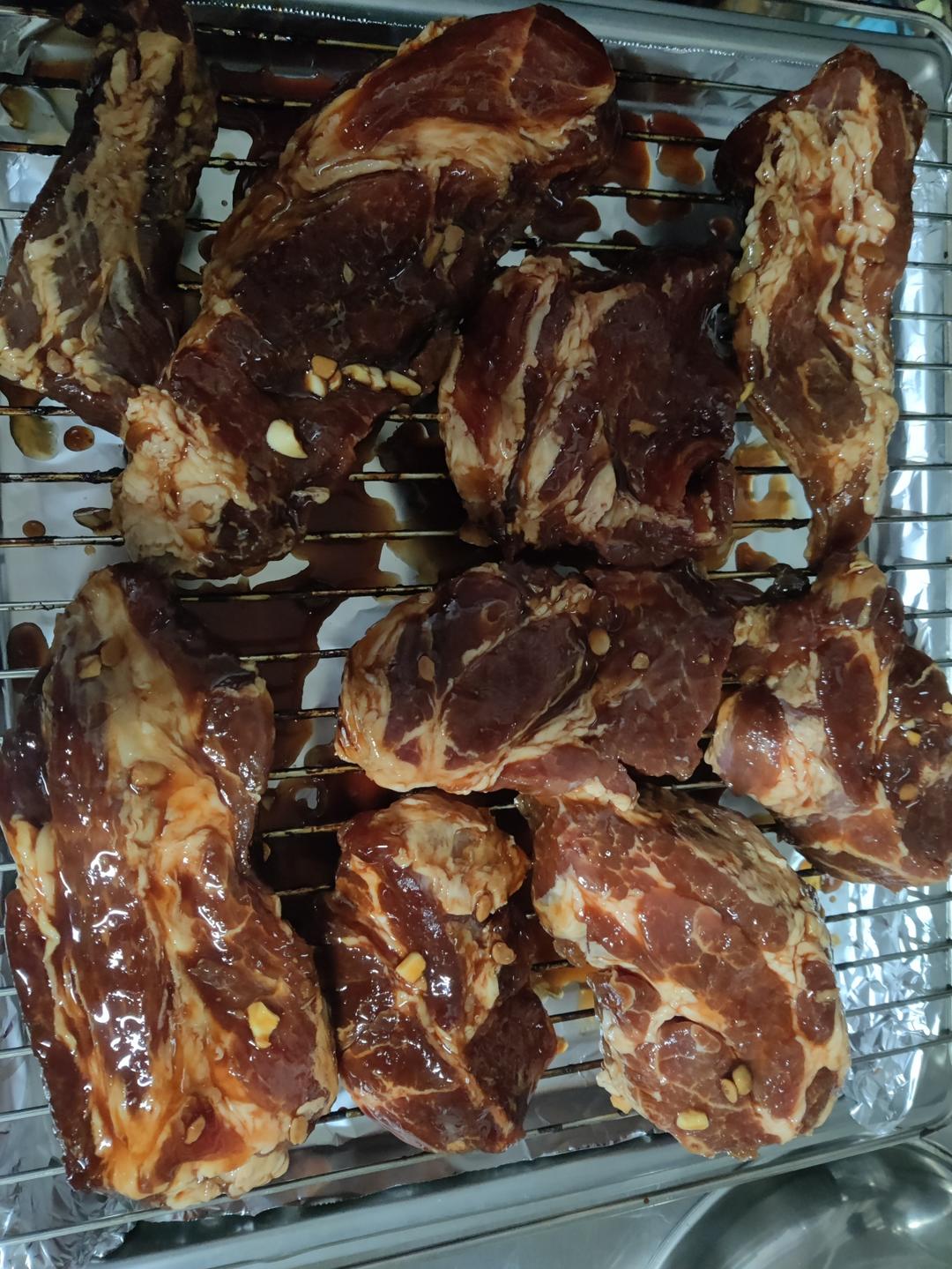 蜜汁叉烧肉（新手烤箱0失败）