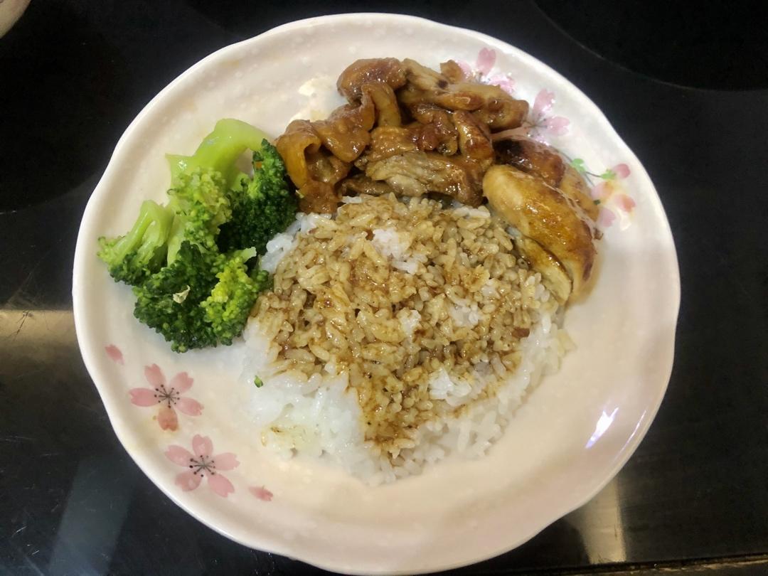 照烧鸡腿饭