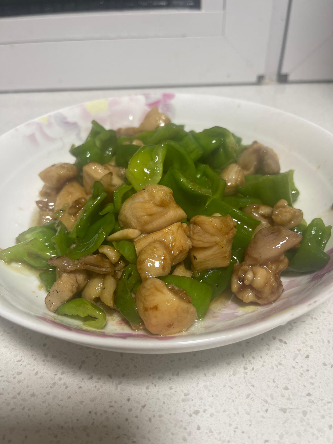 青椒炒鸡腿肉（大厨级别）