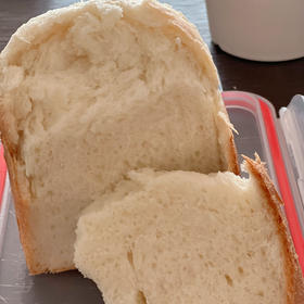 星野天然酵母白土司--松下PT1000面包机