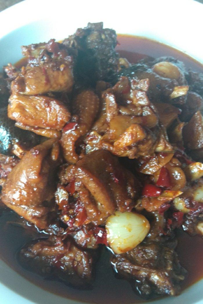 土豆炒鸡肉