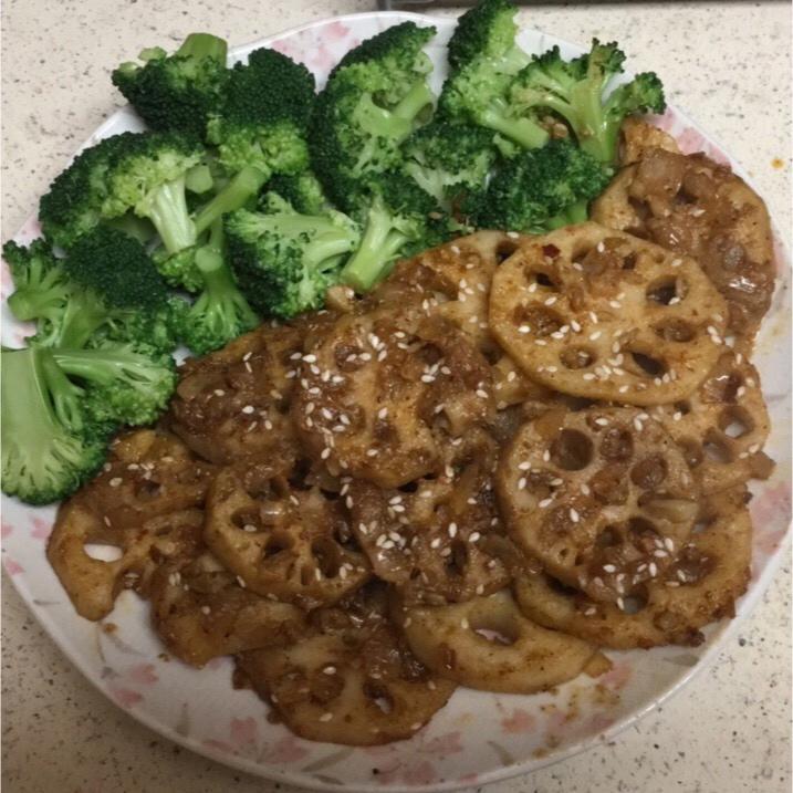 烤藕片