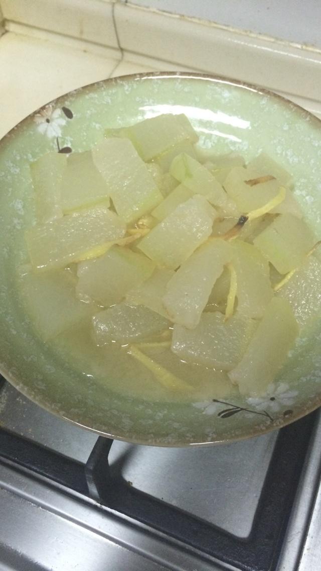 姜丝炒冬瓜的做法