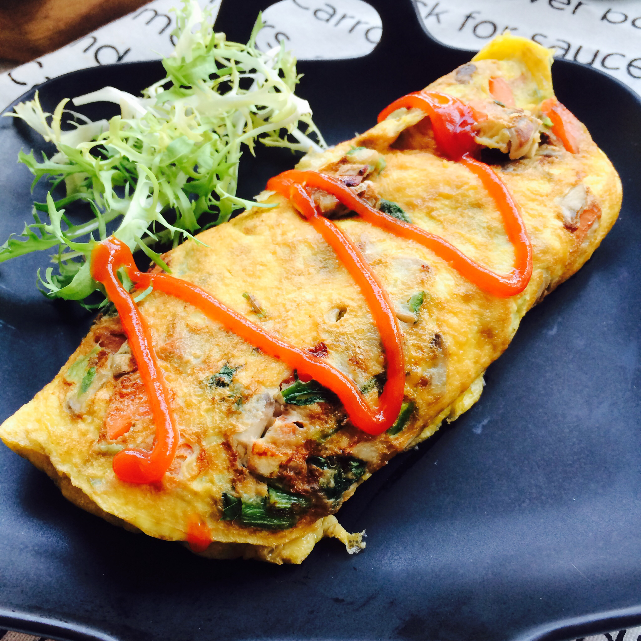 加州西式蛋饼 California Omelette