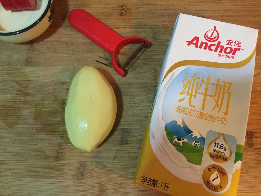 纯奶手撕吐司的做法 步骤1