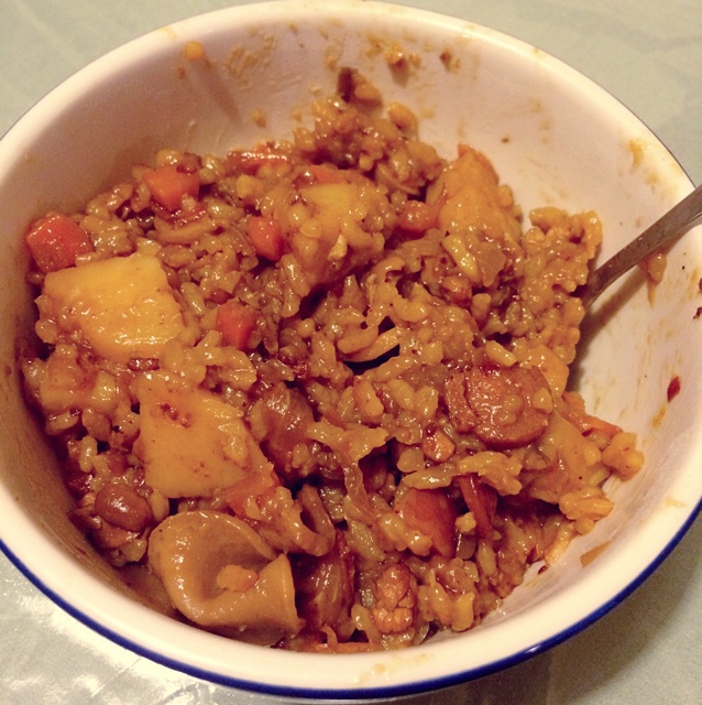 土豆焖饭（电饭锅版）