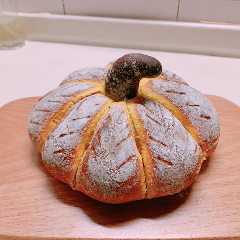 全素无油低糖低脂南瓜欧包