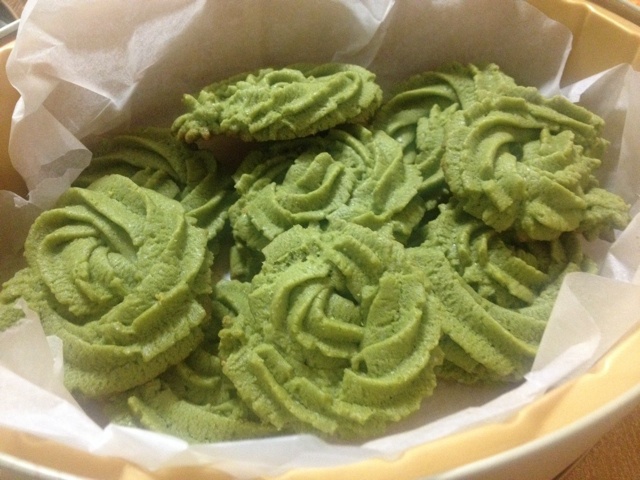 抹茶曲奇饼干