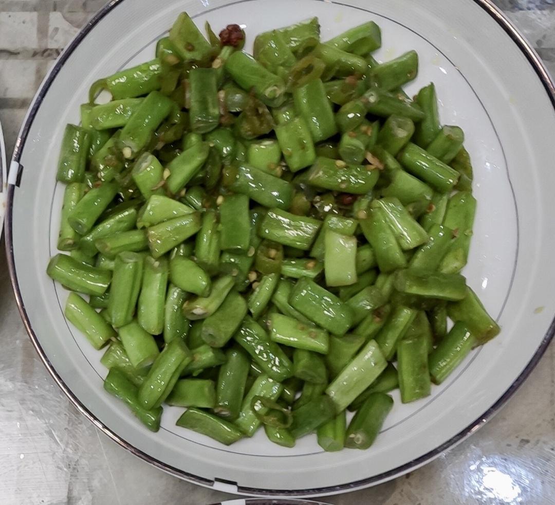 清炒四季豆