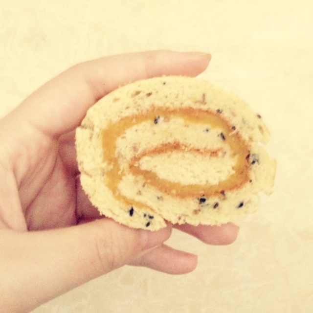 中岛老师红薯蛋糕卷