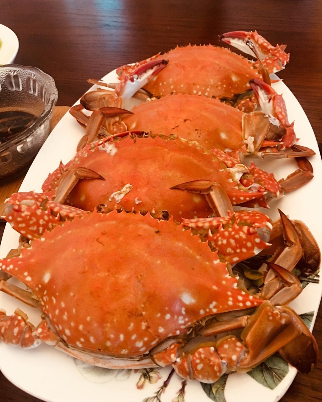 清蒸梭子蟹