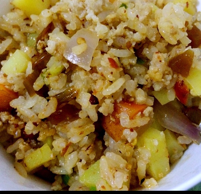 土豆焖饭（电饭锅版）