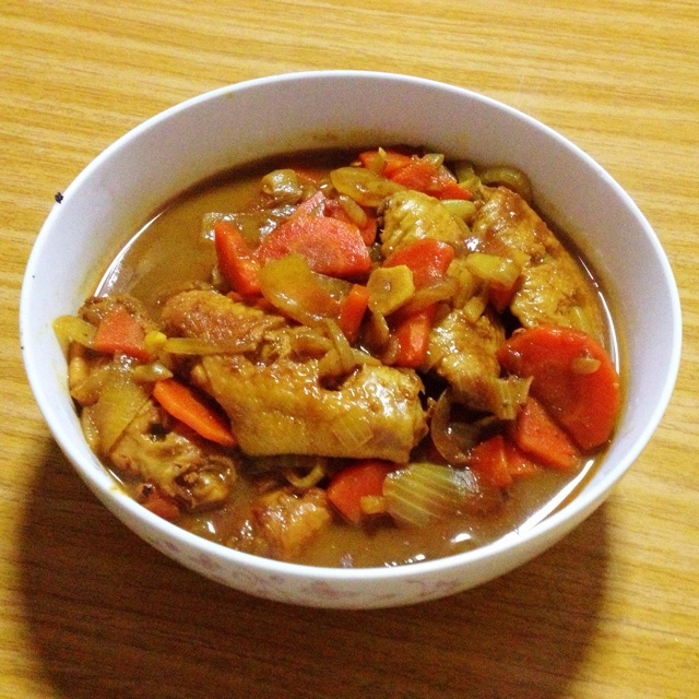 咖喱鸡翅