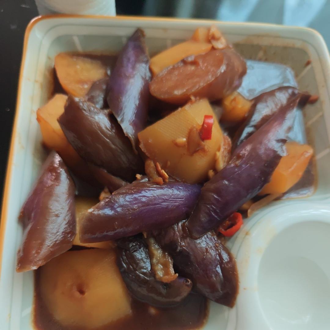 【超下饭】土豆炖茄子