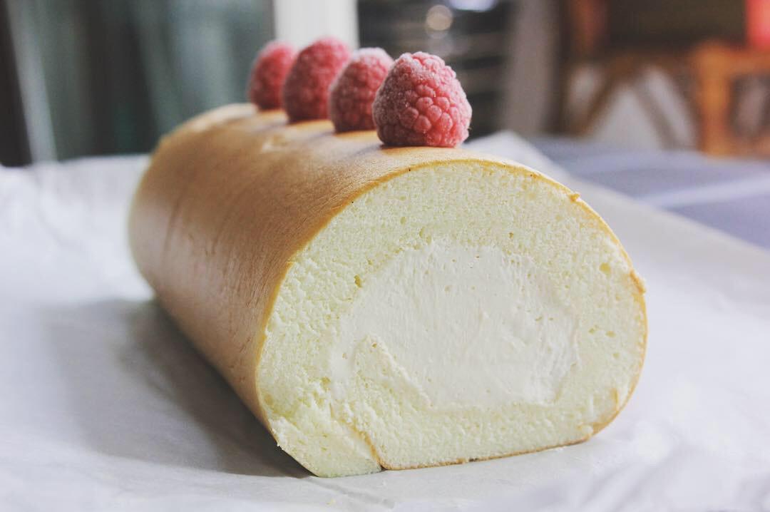 浓郁双巧克力卷