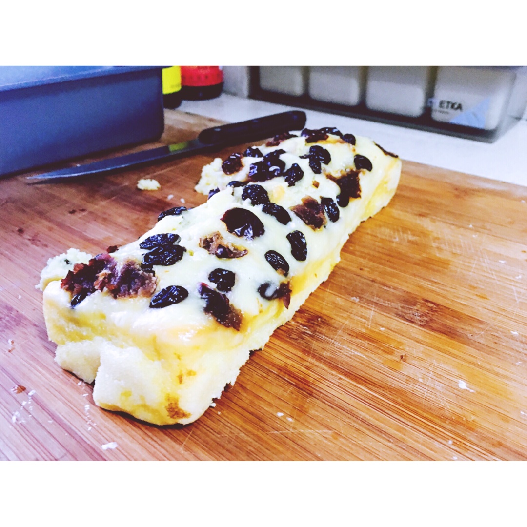 葡萄干玉米面发糕