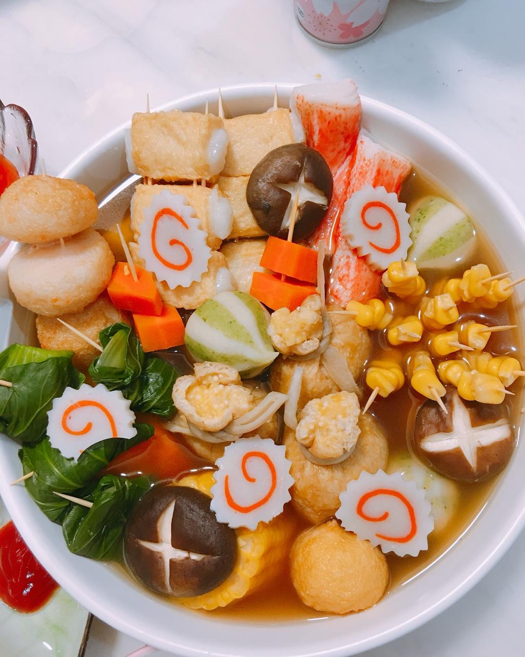 jetoyshine做的自制关东煮