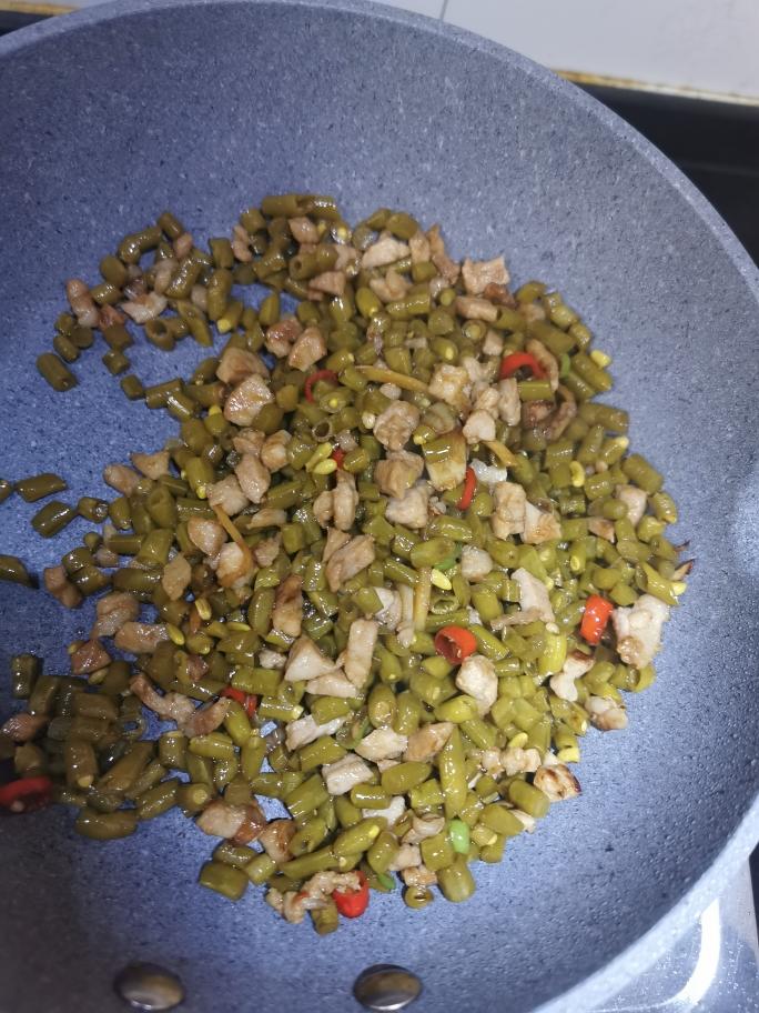 肉沫酸豆角