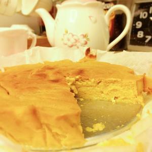 芒果椰香重乳酪蛋糕的做法 步骤7