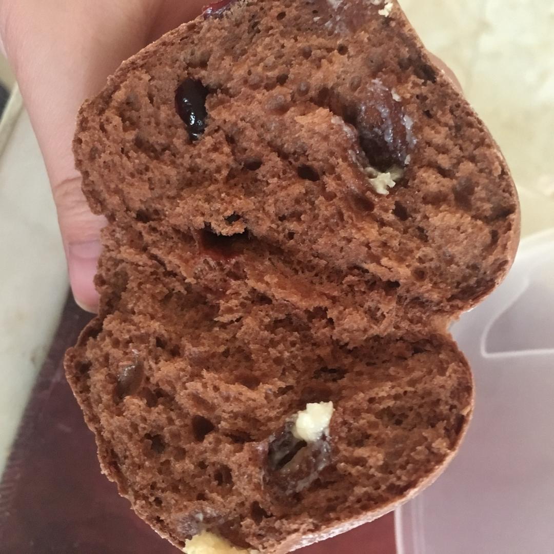 巧克力蔓越莓软欧