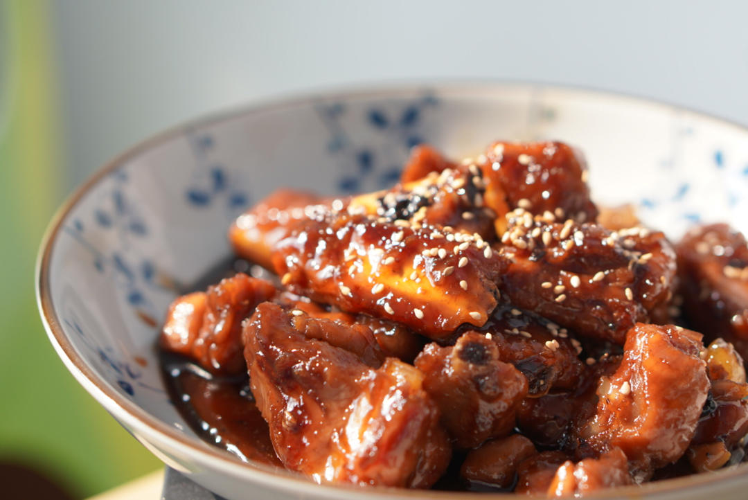 糖醋排骨/糖醋小排（不放油）（12345口诀做出正宗上海本帮）