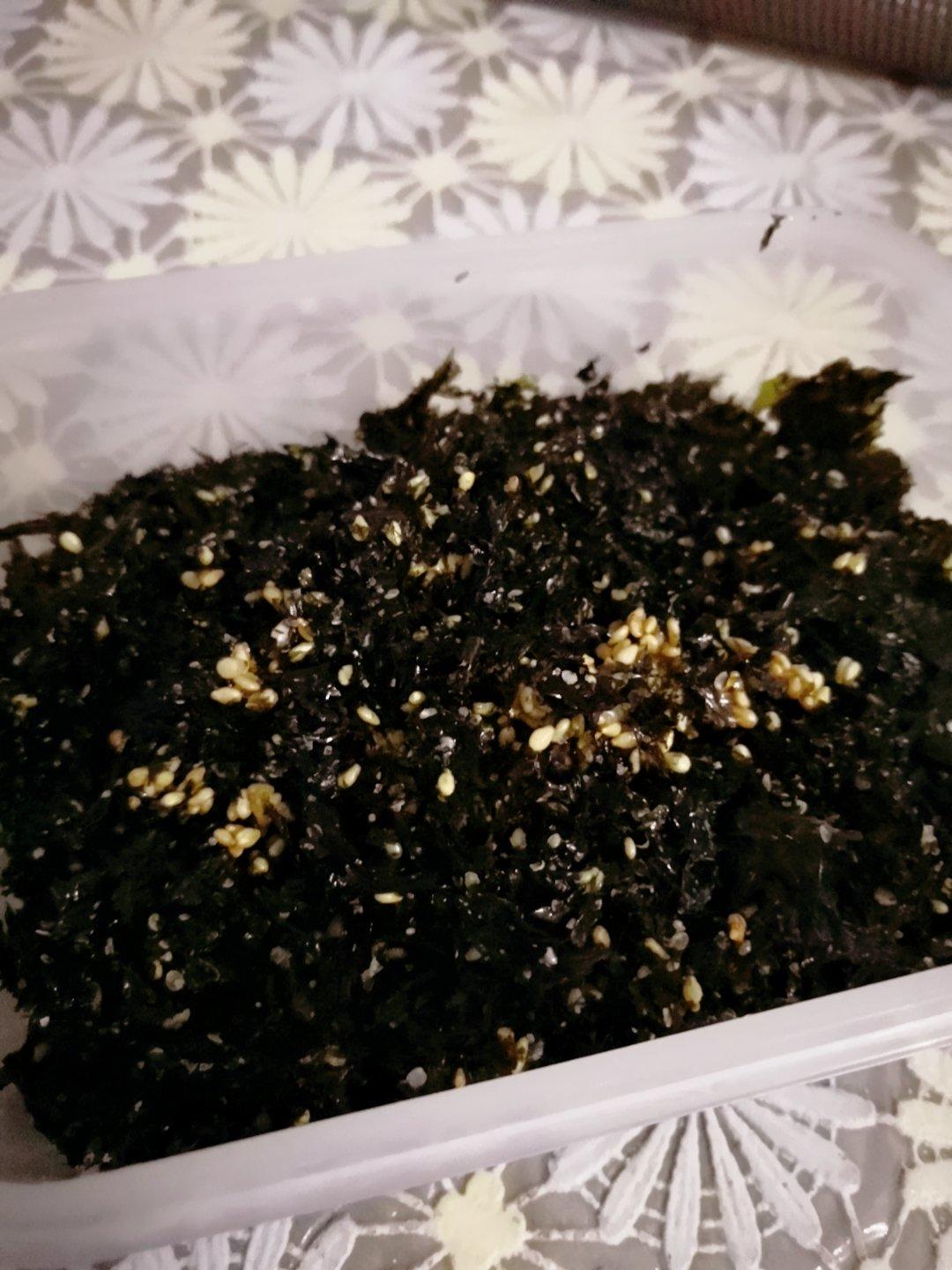拌饭芝麻海苔