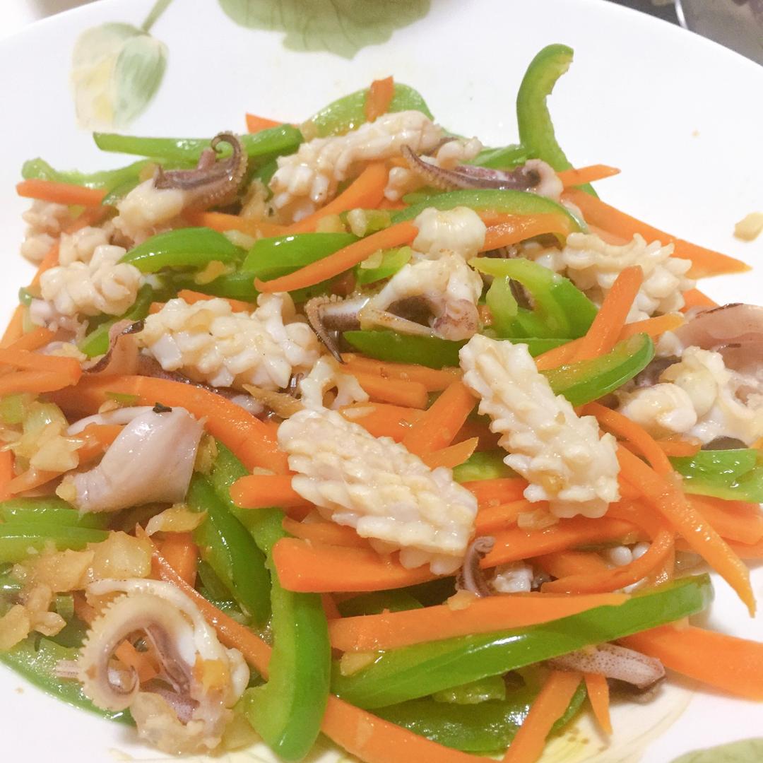 给夫人的清炒鱿鱼模板