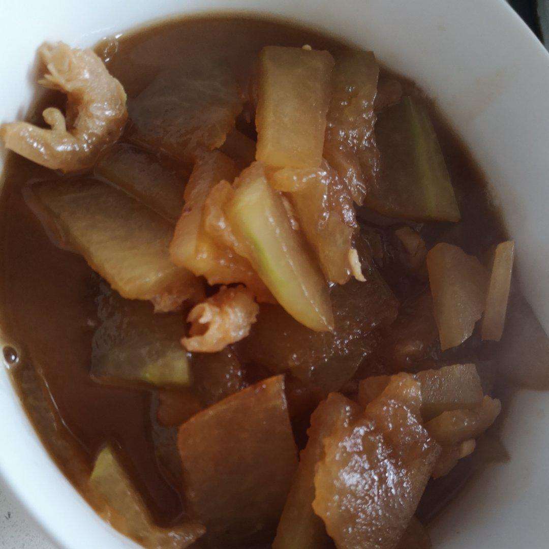 红烧虾皮冬瓜