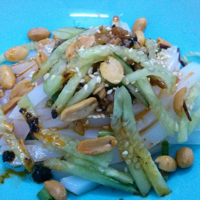 酸辣豌豆凉粉