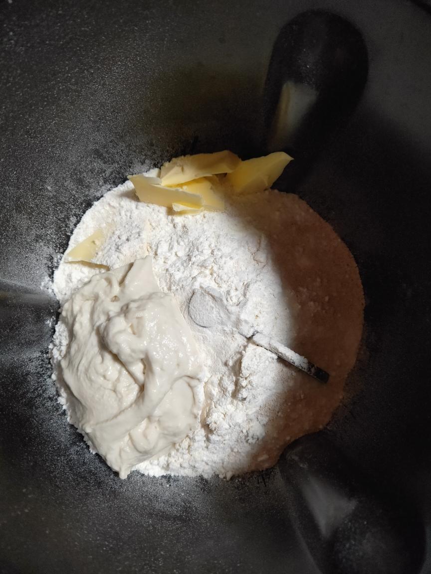 纯奶手撕吐司的做法 步骤1