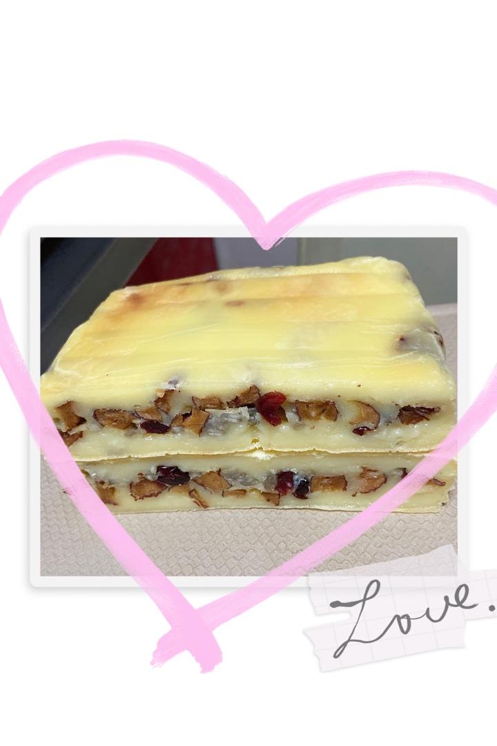 零失败!免揉面！无需泡打粉！只需搅拌一下就能做的补血美颜、软香可口、不粘牙的养生贵妃糕&烤年糕(低糖少油版)