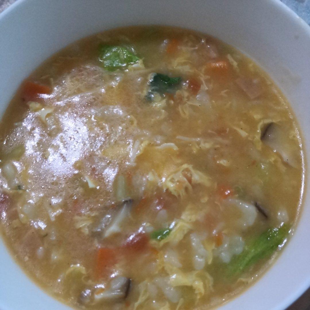 养胃又有营养的番茄疙瘩汤