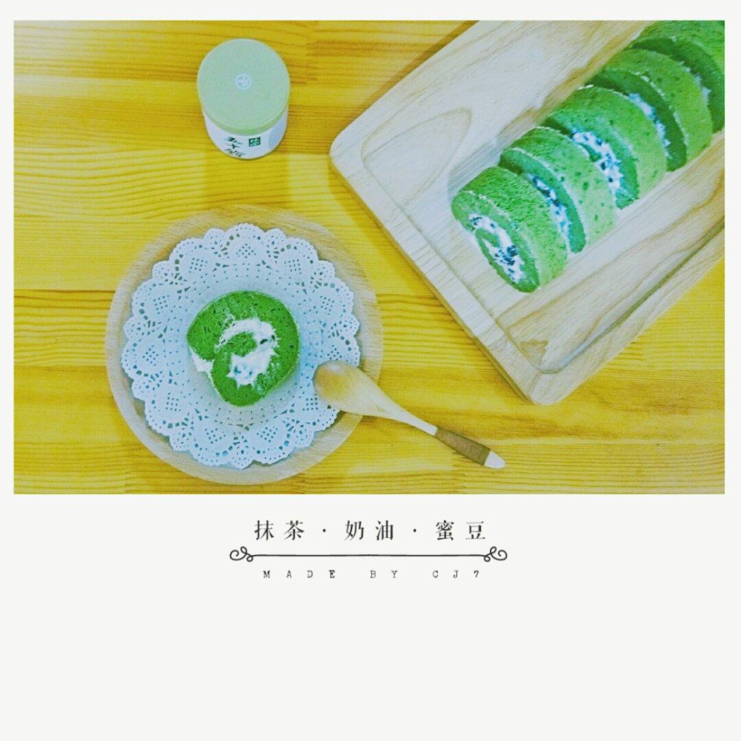 日式抹茶蛋糕卷