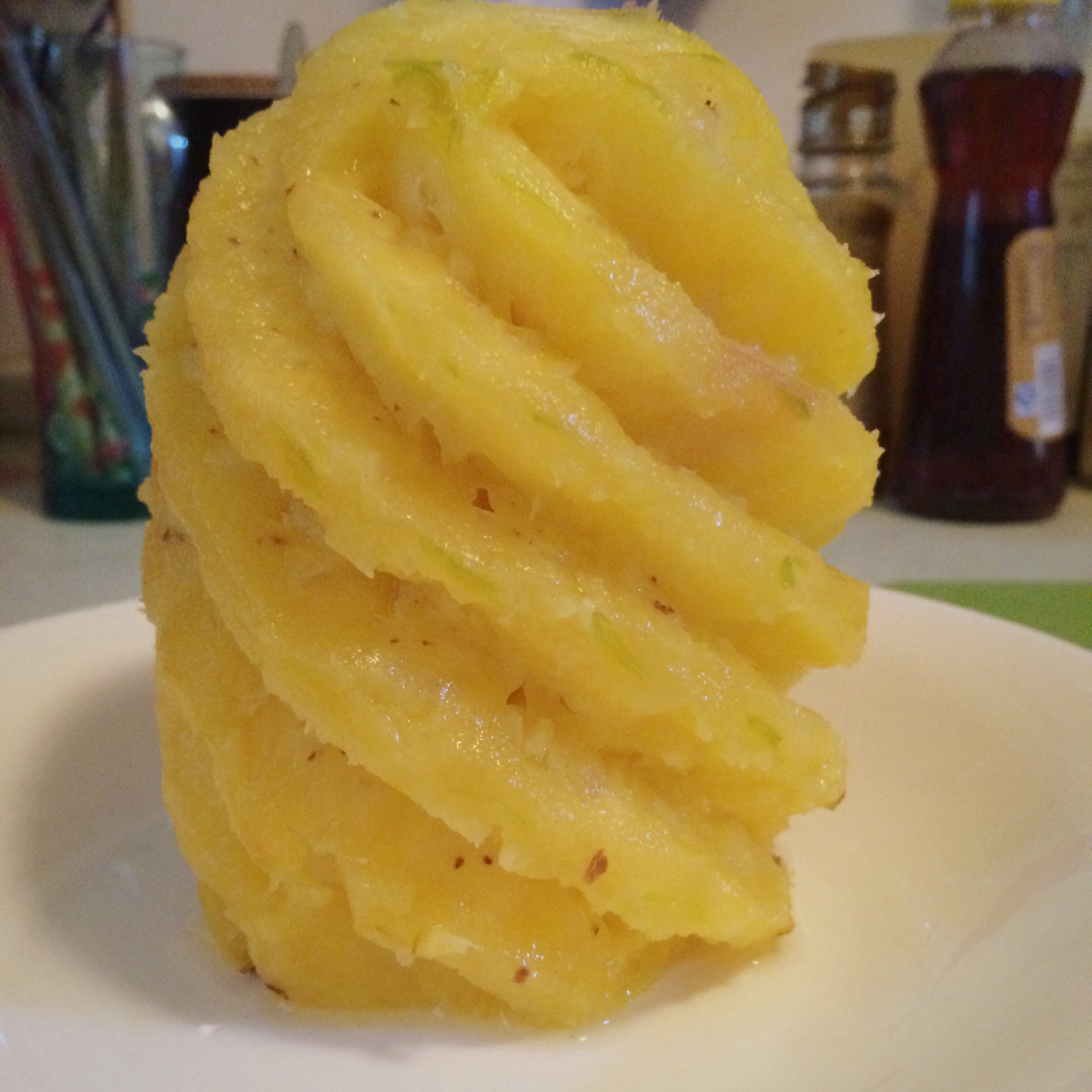 晓线儿做的削菠萝皮