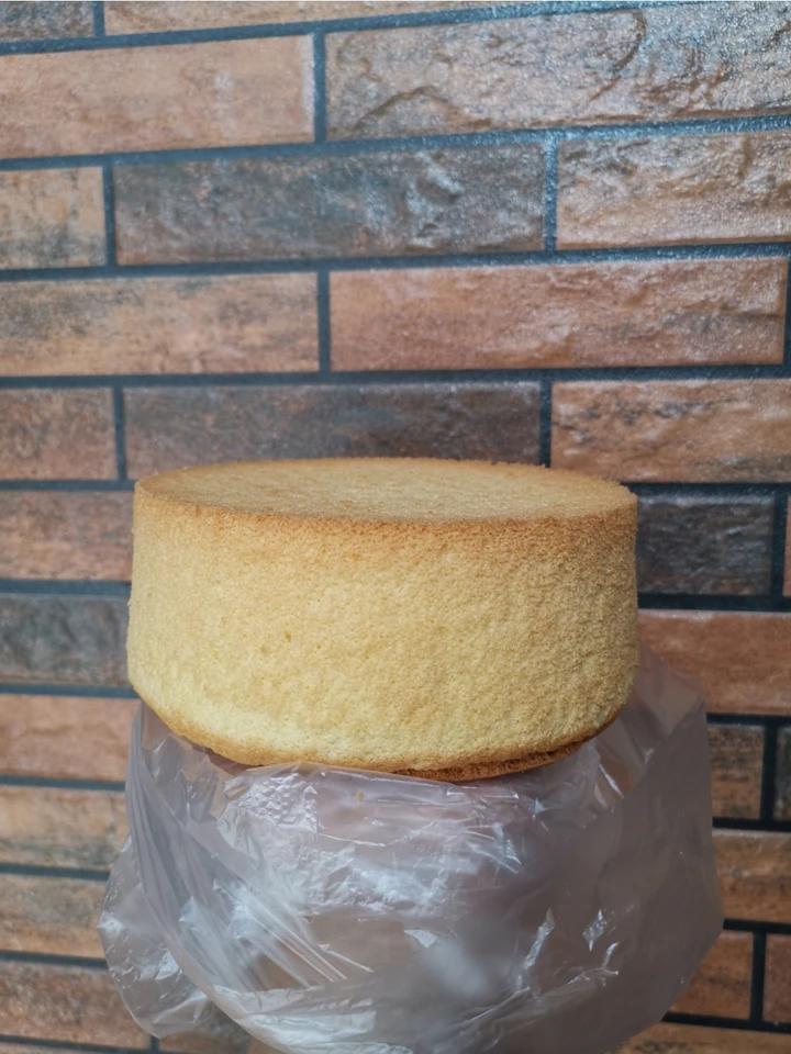 6寸原味戚风蛋糕