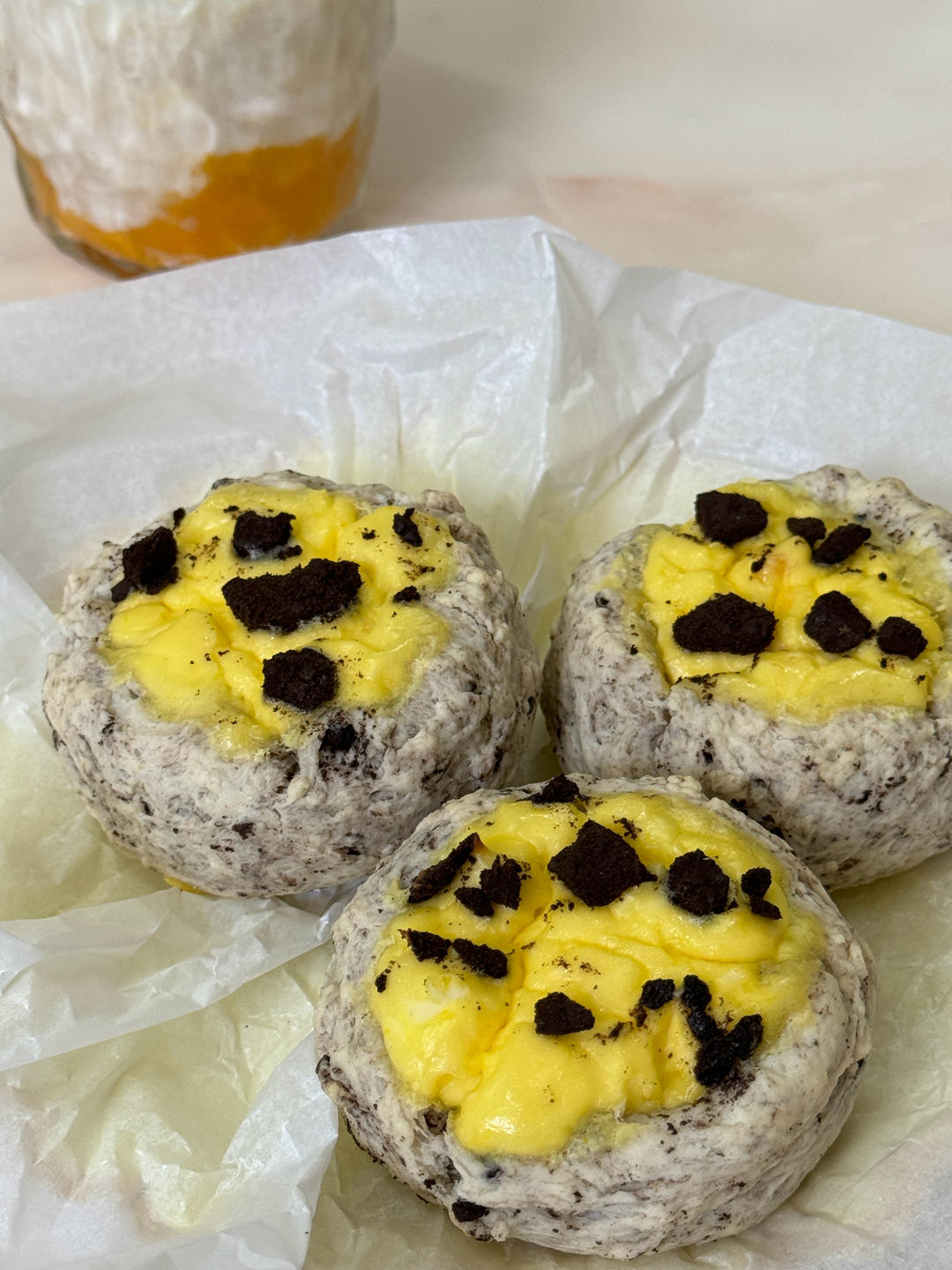 巧克力奥利奥乳酪司康