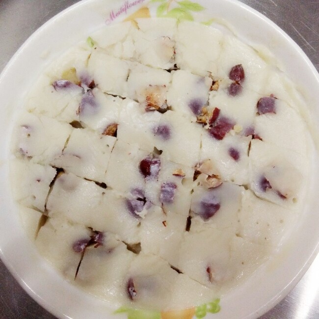 五分钟微波炉红枣年糕