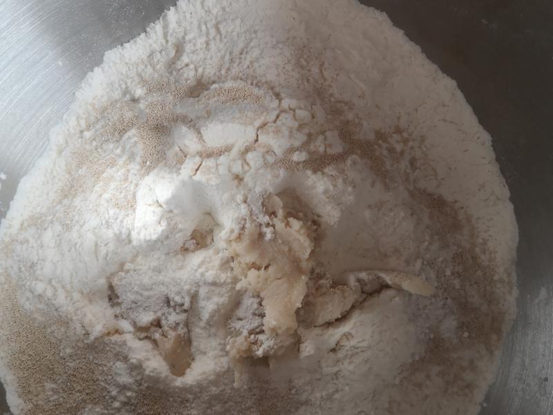 纯奶手撕吐司的做法 步骤1