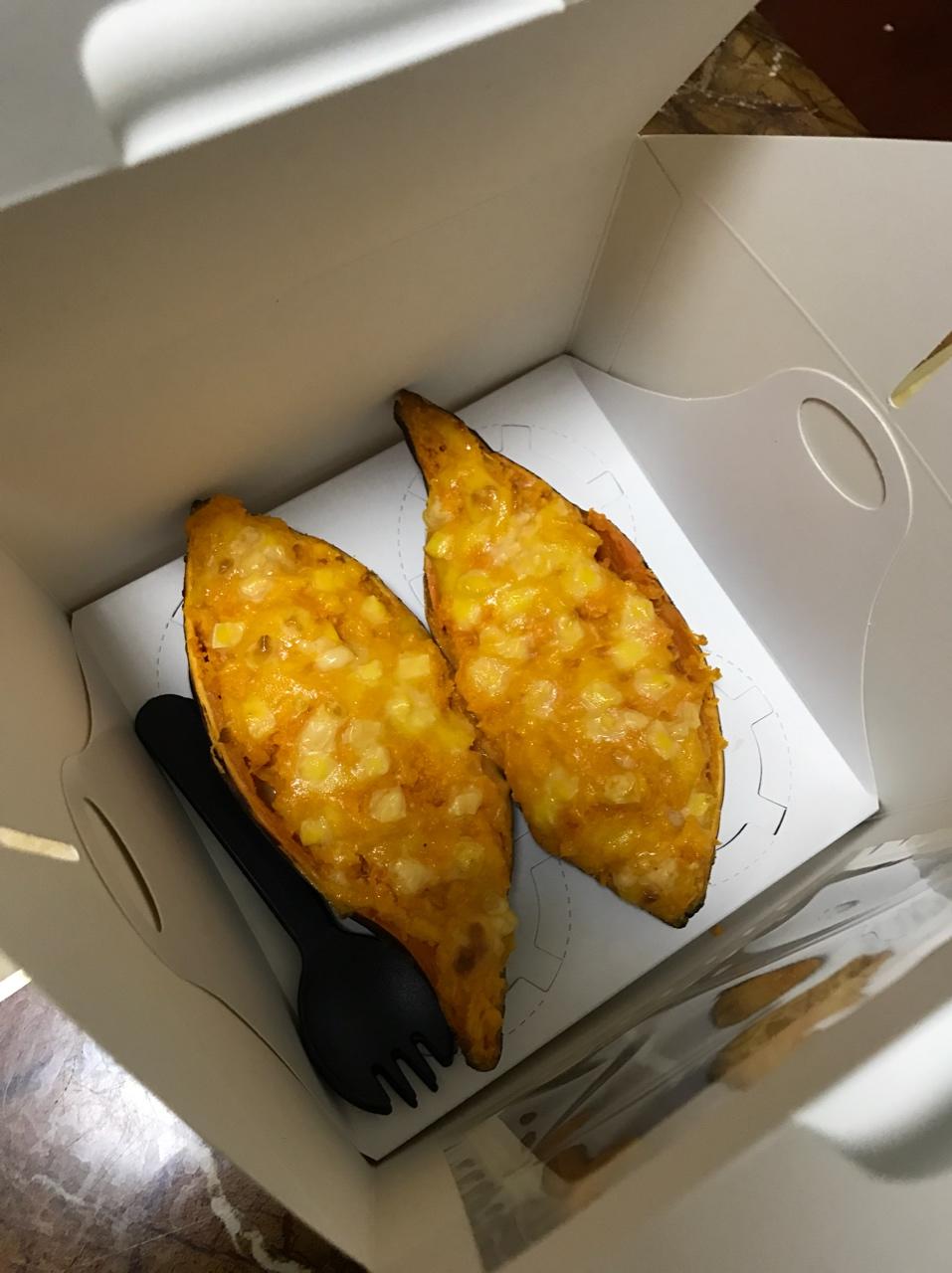 芝士奶油焗红薯