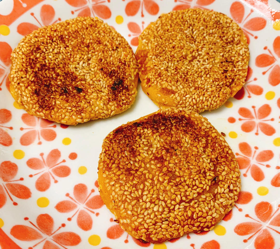 平底锅就能做!香甜软糯的南瓜饼