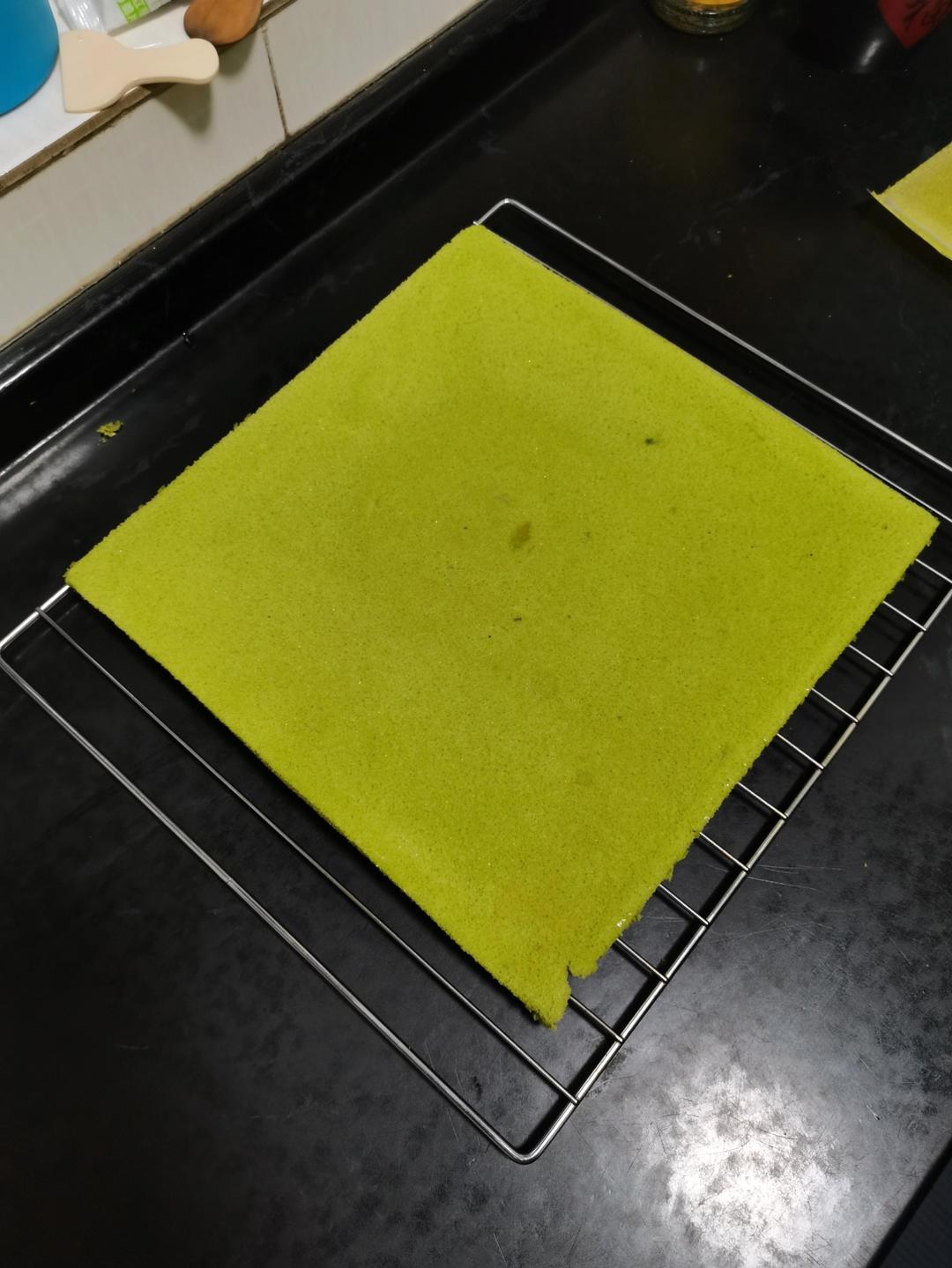 毛巾面抹茶蛋糕卷‼️柔软细腻‼️抹茶控必学