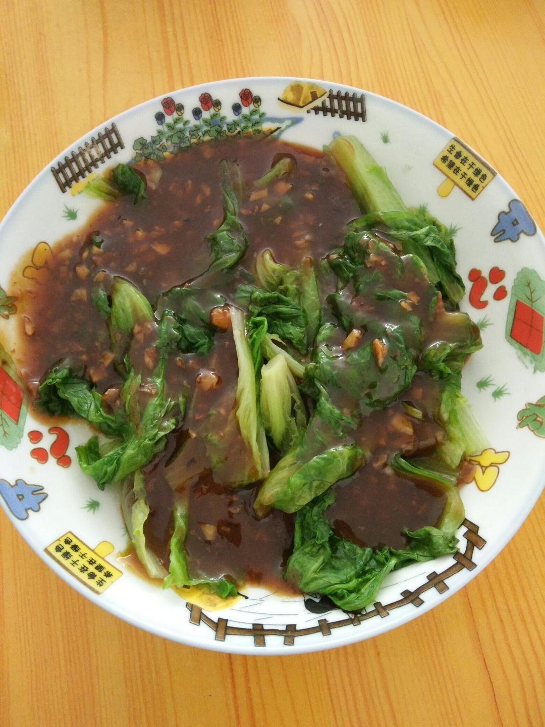 家常菜 蚝油生菜