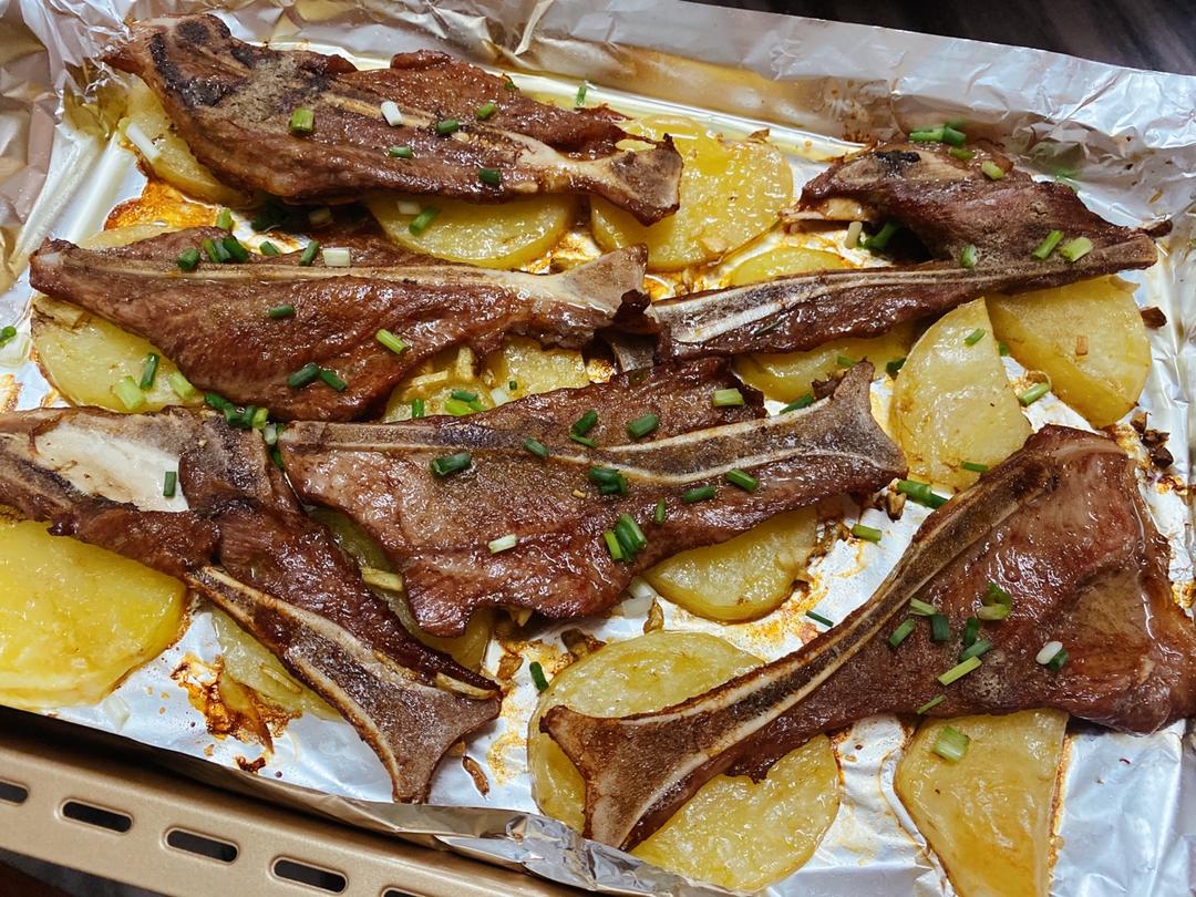 烤扇子骨（烤箱版）