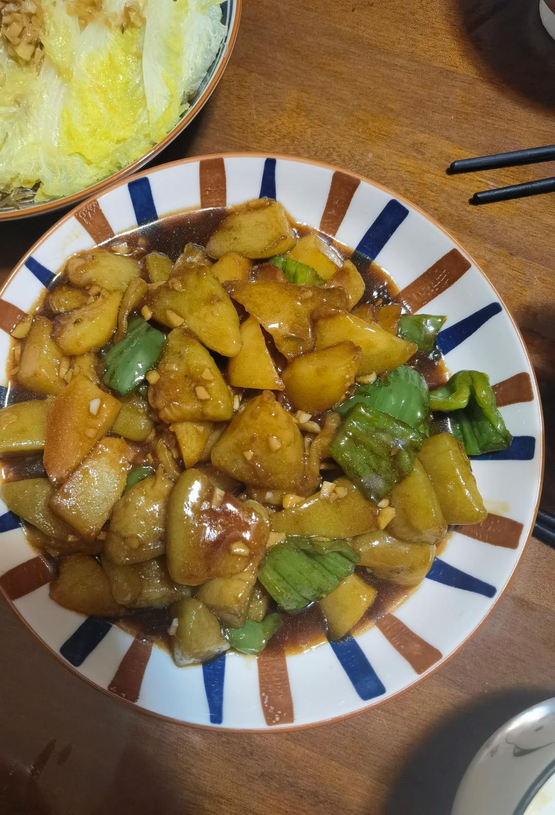 超级下饭的地三鲜