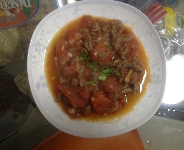西红柿牛肉的做法